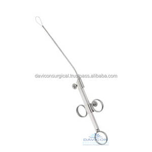 KRAUSE VOSS Instrumentos quirúrgicos manuales para Otorrinolaringología Lange Wilde Nasal Polypus Ear Snare Acero inoxidable - Product Image 6