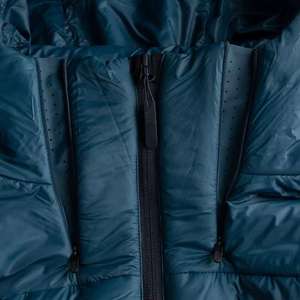 Chaqueta Abrigada Ligera al por Mayor, Chaqueta de Invierno Negra Personalizada, Chaqueta Acolchada con Relleno de Plumón, Chaqueta de Algodón para Hombre - Product Image 3