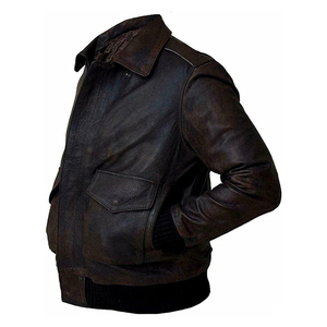 Chaquetas de Invierno de Piel de Vaca de Talla Personalizada, Ecológicas, con Capucha, Estilo Urbano, Servicio OEM para Hombre - Product Image 5