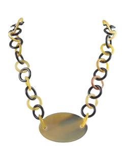 Collar largo de cuerno de búfalo para mujer a la moda, estilo Animal pulido hecho a mano, gran oferta, artesanías naturales - Product Image 4