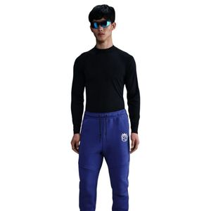 Pantalones Deportivos de Felpa Técnica para Hombre en Morado, Ligeros, Cálidos, para Entrenamiento Atlético, Corte Ajustado, Ropa Deportiva Premium, Pantalones Deportivos - Product Image 3