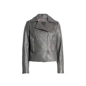 Top Price <b>Leather</b> <b>Jacket</b> Custom Made <b>Women</b> <b>Leather</b> <b>Jackets</b> High Quality <b>Women</b> <b>Leather</b> <b>Jacket</b> - Product Image 4