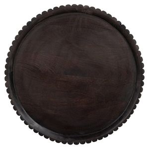 Plateau de service et assiette de chargement en bois personnalisés de luxe pour les collations aux fruits et les desserts. - Product Image 2
