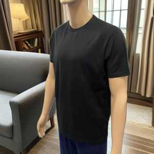 T-shirts pour hommes 100% coton haute qualité imprimés brodés coupe surdimensionnée quantité personnalisée fabricant et grossiste - Product Image 3