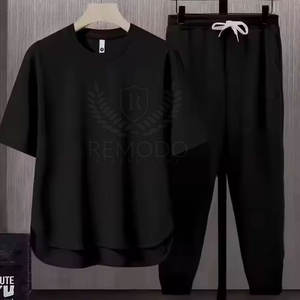 Chándal de verano ligero para hombre personalizado su propio diseño chándal de verano para hombre para venta en línea - Product Image 5