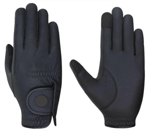 OEM profesional antideslizante hecho a medida guantes de equitación diseño de cuero transpirable duradero para el invierno caliente nuevo lanzamiento - Product Image 6