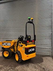 JCB 1T-2 Hi Tip <b>Dumper</b> Mini <b>Tracked</b> <b>Dumper</b> 0.5 Ton Material Handling Dumpster for Construction Landscaping and Farming - Product Image 4