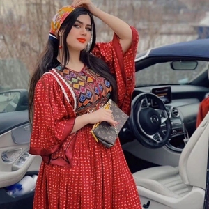 Vestido Kuchi étnico tribal Banjara de buen aspecto, vestido tradicional multicolor de fiesta Kuchi afgano/Pakistán, vestido Kochi 5508 - Product Image 5