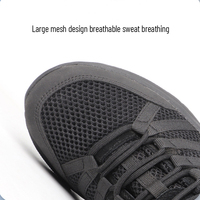 Zennison Outdoor Chaussures de randonnée spéciales basses pour hommes Chaussures d'entraînement Bottes tactiques de sécurité