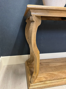 Table de console moderne à pieds incurvés pour le salon, la chambre à coucher, la salle à manger ou l'appartement en bois - Product Image 5