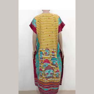 Caftan en rayonne de qualité supérieure Tenue décontractée tendance pour l'intérieur - Product Image 3