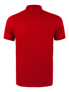 Camisetas Polo para Hombre, 95% Algodón, 5% Lycra, 180 GSM, Color Rojo - Product Image 4
