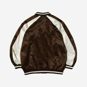 Blouson aviateur coupe-vent respirant pour hommes Blouson aviateur personnalisé zippé chaud d'hiver avec logo personnalisé - Product Image 5