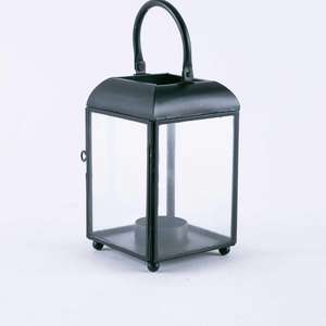 Bougeoirs en verre lanternes pilier candélabre élégant Vintage fabriqué à la main lanterne décorative pour l'ambiance intérieure et extérieure - Product Image 4