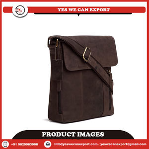 Unisex Vintage Indian Designer Genuine Buffalo <b>Leather</b> <b>Messenger</b> Sling <b>Bag</b> Handmade Bohemian Fashion Thread Eco-Friendly - Product Image 4