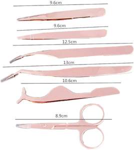 <b>Eyelash</b> Tweezers <b>Eyelashes</b> Extension Applicator Remover Pro Beauty Tool Magnetic False <b>Eyelashes</b> <b>Reusable</b> Curler False Lashes - Product Image 1