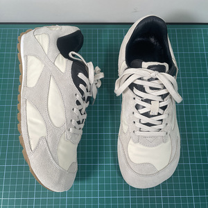 Zapatos Deportivos Casuales de Cuero Bva Unisex para Parejas, Suela Plana, Color Combinado, Zapatos <span class=keywords><strong>Agan</strong></span> Transpirables, Resistentes al Desgaste, Hechos a Mano - Product Image 4