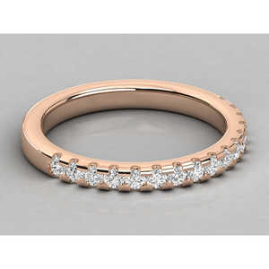 Bague pour femme en or 10 carats avec diamant de laboratoire - Product Image 2