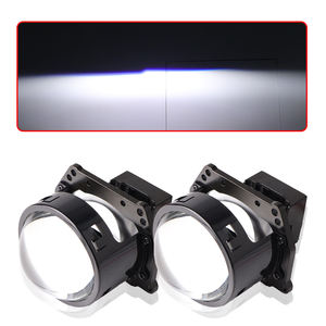 Faros delanteros láser cortos de 3 pulgadas DC 12V 50W Faros delanteros LED de haz Alto y Bajo Bombillas de lente de proyector billed para coches de luz delantera - Product Image 2