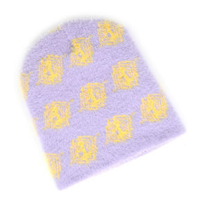 Fabrication sur mesure avec logo, bonnets imprimés intégralement, design unisexe, acrylique de haute qualité, tricot jacquard, bonnets en mohair - Product Image 4