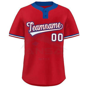 Camiseta de Béisbol con Estampado Personalizado, Estilo Casual, Nuevo Modelo, Secado Rápido y Transpirable, con Colores Personalizados - Product Image 1