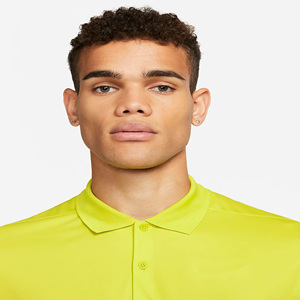 Respirant anti-transpiration 100% Polyester décontracté coupe Standard avec patte à 2 boutons Cactus lumineux Performance hommes Golf Polo Shir - Product Image 4