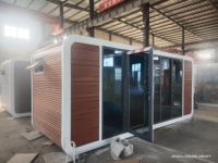 Maison Modulaire Intelligente de Luxe Apple Cabin Retreat de 20 et 40 pieds avec Salle de Bain Privée pour Complexes Hôteliers et Centres de Bien-être