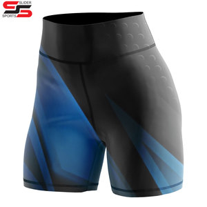 Pantalones cortos deportivos transpirables de secado rápido de alta elasticidad Scrunch Butt de cintura alta cortos para gimnasio Fitness Leggings pantalones cortos de Yoga para mujer - Product Image 4