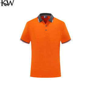 Polo d'été pour homme en coton pur de haute qualité, populaire pour les affaires, respirant, confortable, exquis, luxueux, brodé - Product Image 5