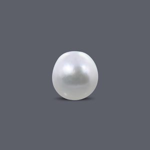 Perle de Basra 3,39 carats, perle d'eau douce naturelle blanche, en vrac, pour bijoux ou création de bijoux - Product Image 2