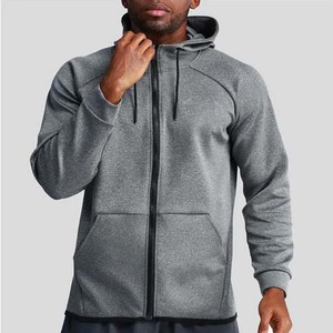 Nouveau design – Sweats à capuche d'hiver pour hommes 100 % coton molletonné, zippés, respirants, brodés, avec logo personnalisé imprimé de haute qualité - Product Image 5