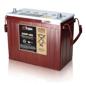 แบตเตอรี่เจลแบบปิดผนึก Trojan 12V 100AH สำหรับอินเวอร์เตอร์พลังงานแสงอาทิตย์และรถกอล์ฟ - Product Image 1