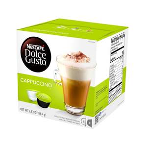 Capsules de café Nescafé Dolce Gusto Cappuccino 16 capsules, portion individuelle, compatible avec les machines à expresso - Product Image 1