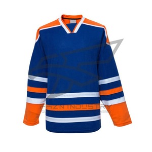 Conjuntos de Jersey y pantalón de hockey sobre hielo de fabricación de fábrica de calidad superior precio al por mayor uniforme de hockey sobre hielo precio razonable OEM - Product Image 6