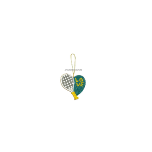 Adorno deportivo hecho a mano con cuentas, añade un encanto festivo con detalles brillantes para decoración de árboles navideños y regalos. - Product Image 1