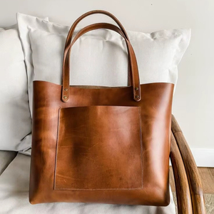 2025 Tote de cuero grande de tendencia para viajes de trabajo esencial espacioso elegante varios colores duradero elegante diseñador bolsos de mano grandes - Product Image 1