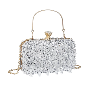 Embragues de noche Nuevo modelo Bolso Bolsos de mujer Bolsos de metal para mujer Bolsos de mujer Mini bolsos de mujer a precio de fábrica al por mayor - Product Image 6