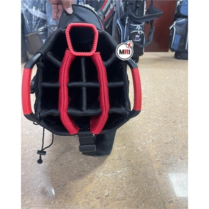 Sac de voiturette de golf personnalisé en usine 14 séparateurs Top Clubs Organisateur Pochette isotherme légère Housse anti-poussière Sac à dos avec sangle et support - Product Image 5