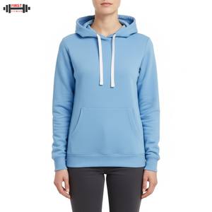 Sudadera de Invierno de Alta Calidad, de Felpa de Algodón, Talla Grande, Cuello en V, para Mujer, con Bordado Personalizado en la Parte Delantera, Estilo Urbano - Product Image 6