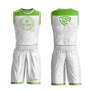 Ensemble d'uniformes de basket-ball personnalisables de haute qualité pour hommes-Hauts de chemise de sport respirants et shorts grande taille avec impression numérique - Product Image 1