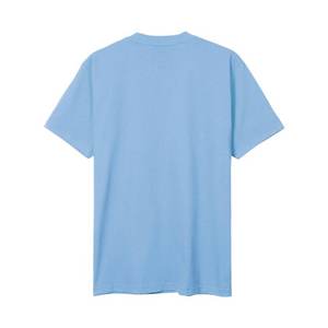 เสื้อยืดแขนสั้นผ้าฝ้าย100% สำหรับผู้ชายสีพื้น230g สีพื้นคอกลมลำลองสีขาวเข้าได้กับทุกชุดฤดูใบไม้ร่วง - Product Image 3