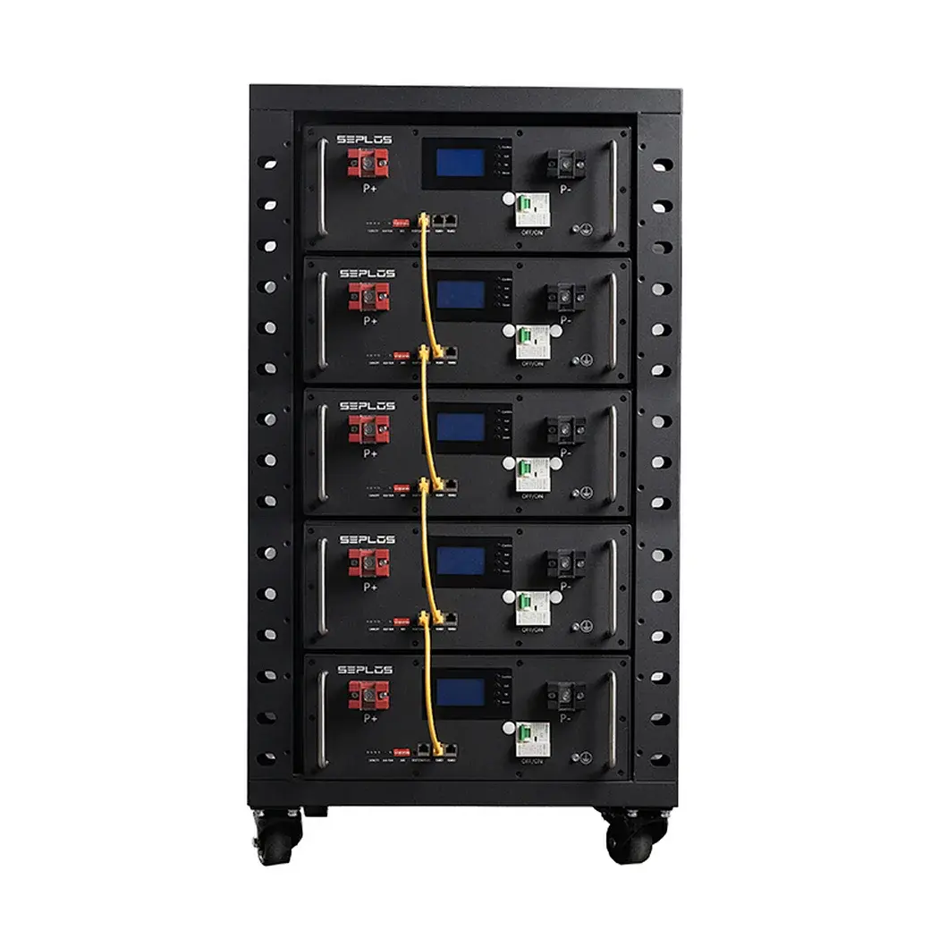 Batterie Seplos 104-R pour serveur en rack 48V 26Kwh LiFePO4 LFP Batterie pour le stockage d'énergie à domicile