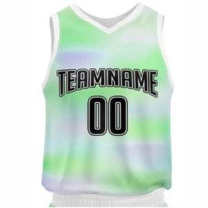 Uniforme de baloncesto para hombre, camisetas y pantalones cortos de baloncesto hechos a medida, ropa deportiva de fútbol, 100% poliéster, adultos, estampado, 120 gramos - Product Image 5