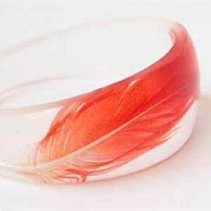 Tal joyería resina acrílico pulsera brazalete exagerado deslumbrante Multicolor ancho Irregular cuadrado acrílico pulseras para - Product Image 1