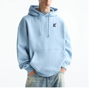 Sweat-shirts surdimensionnés avec logo personnalisé, hiver, 100% coton, tissu polaire doux, coupe classique, décontracté, vêtements de rue, pour l'extérieur - Product Image 5