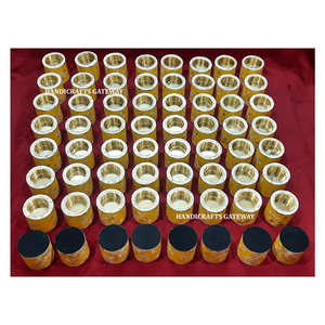Más hermoso hecho a mano nuevo último mejor calidad madre de perla incrustaciones color amarillo quemadores Bakhoor para propósito de regalo de boda - Product Image 1