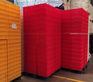 Nestable HDPE <span class=keywords><strong>pp</strong></span> tiêm đúc sản phẩm nhựa chuỗi cung ứng thị trường thương mại điện tử sản phẩm kho Thùng Nước chai kệ - Product Image 2