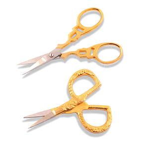 Ciseaux de précision pour broderie, couture, nail art, découpe de tissu, en acier inoxydable, professionnels, vente en gros directe d'usine OEM - Product Image 2