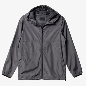 Vente directe d'usine, veste coupe-vent en toile unie pour homme, couleur personnalisée, logo frontal, respirante, nouveau style, design de rue, hiver - Product Image 5