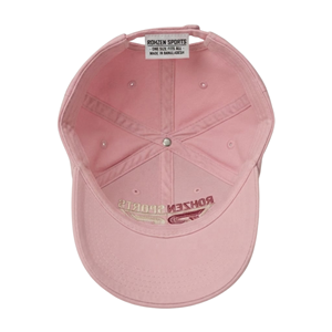 Casquette de baseball unisexe rose en sergé de coton, visière incurvée, style décontracté et sportif, réglable, pour activités de plein air - Product Image 6